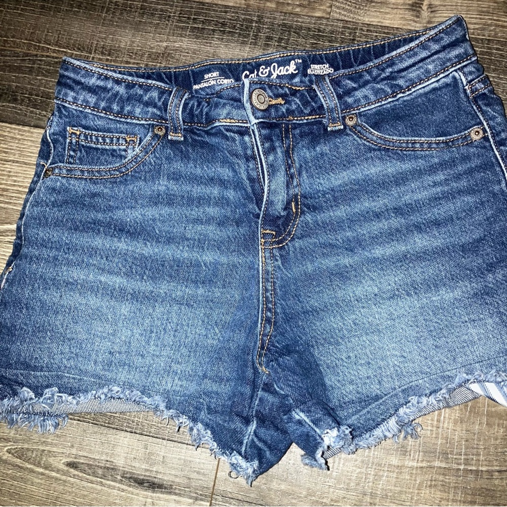 Cat & Jack Kids' Blue Denim Shorts